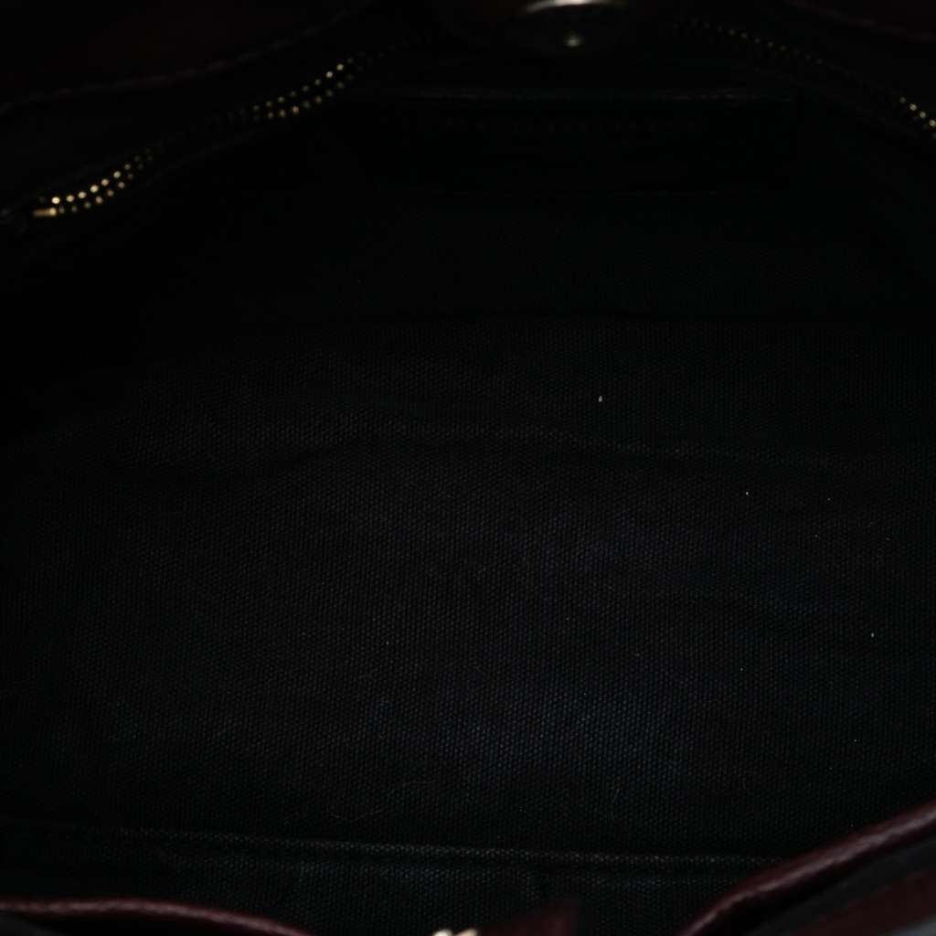 Burberry Small Grainy Calfskin and House Check Banner Satchel - 4