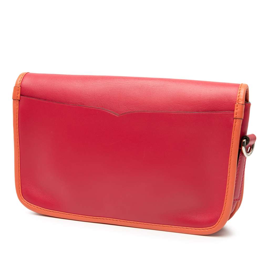 Loewe Bicolor Leather Anagram Ines Flap Crossbody - 2