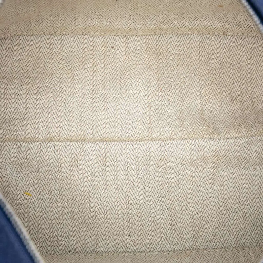 Hermès Small Toile Bride A Brac Case Blue Canvas Very good - Model View