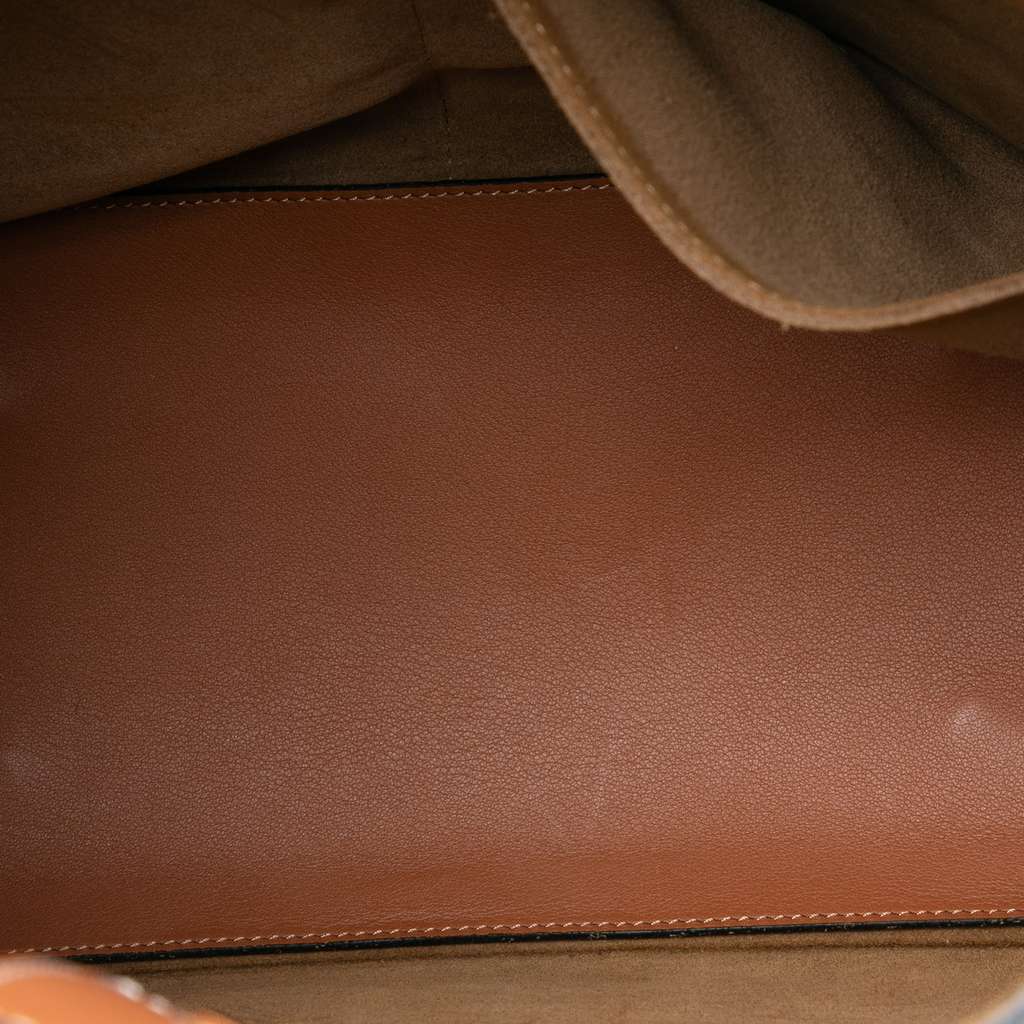 Loewe Paulas Ibiza Mermaid Print Leather Bucket Bag - 4