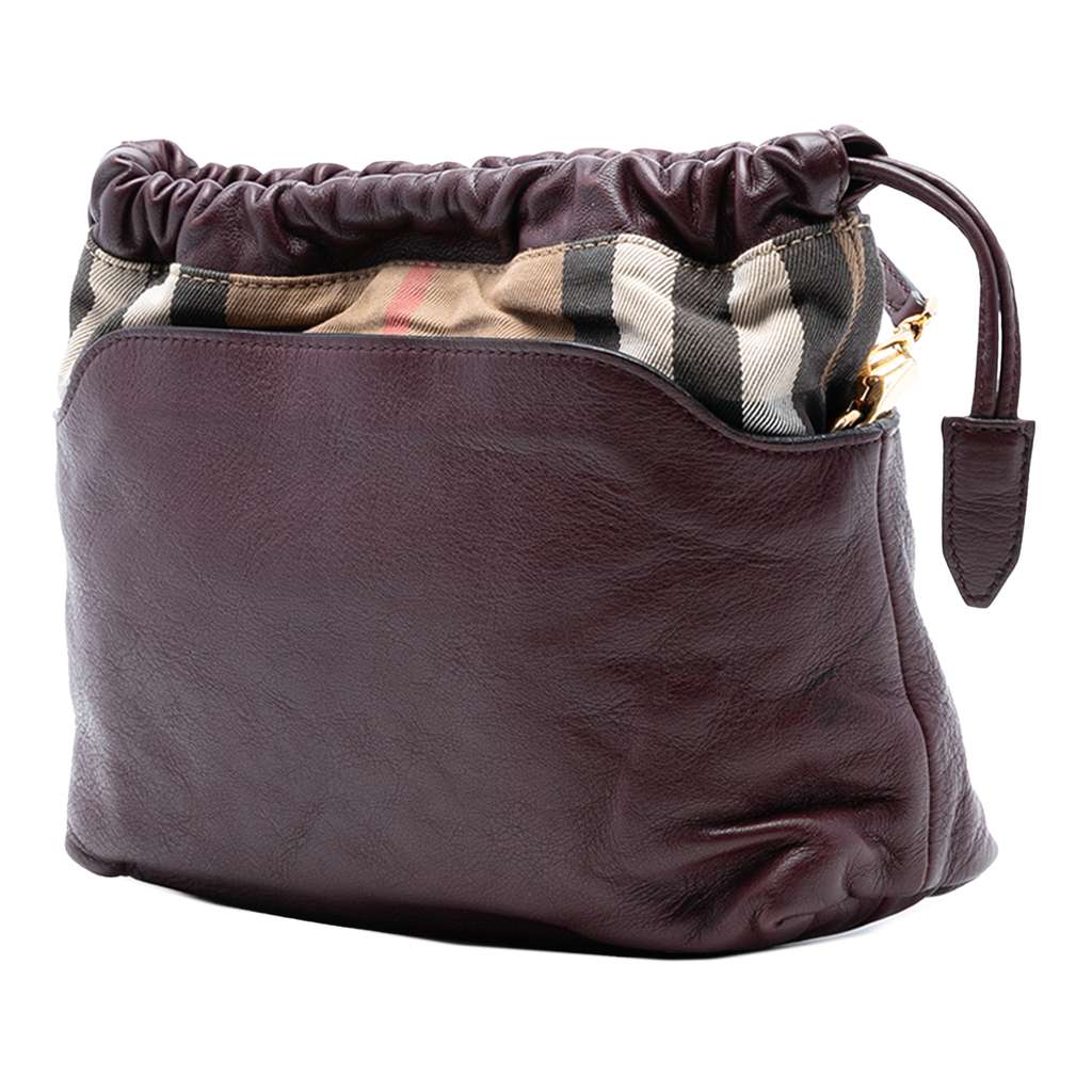 Burberry House Check Canvas and Calfskin Little Crush Crossbody - 2