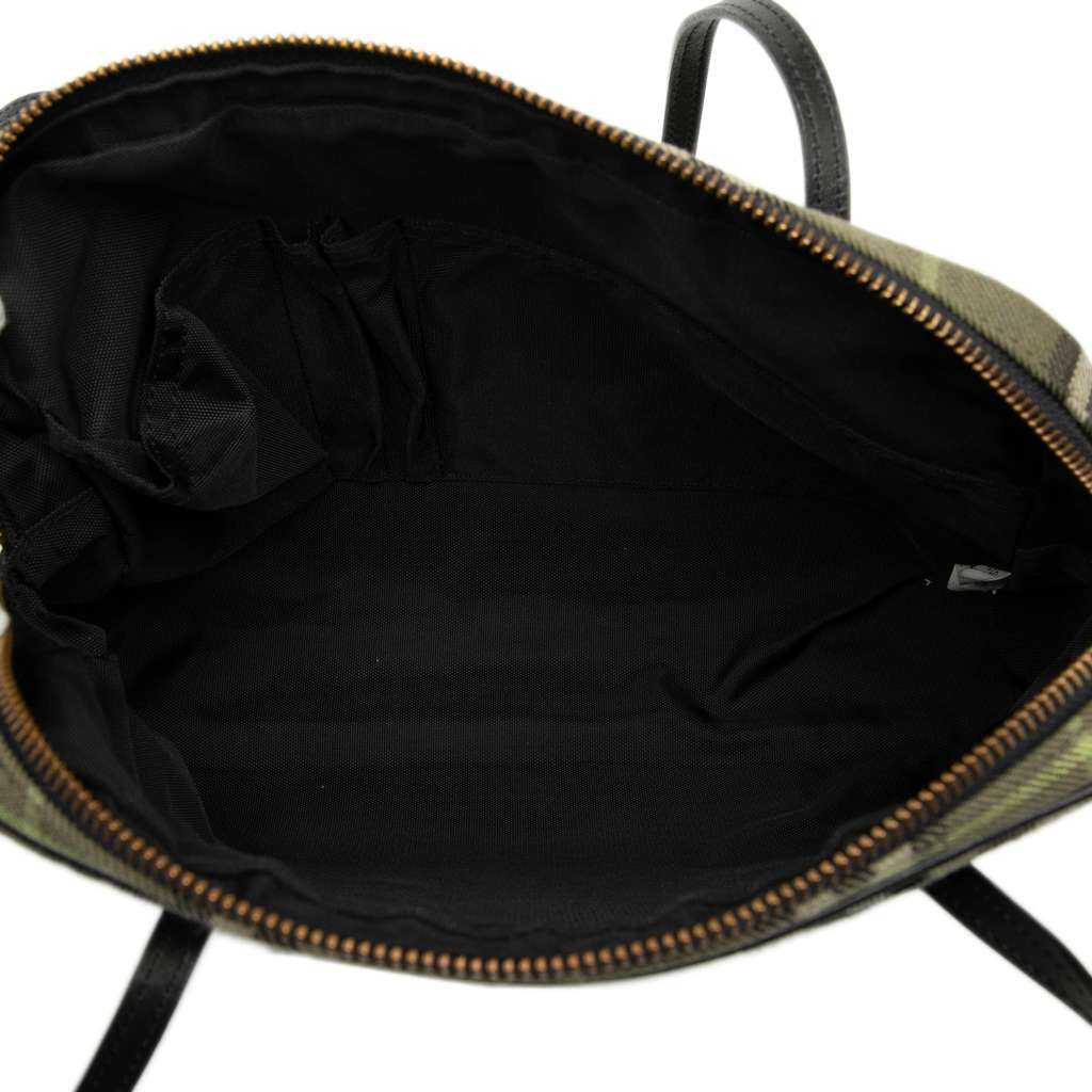 Burberry Nova Check Canvas Shoulder Bag - 4