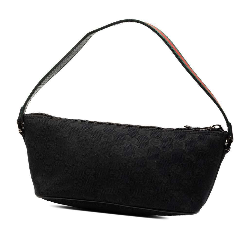 Gucci GG Canvas Web Boat - 2