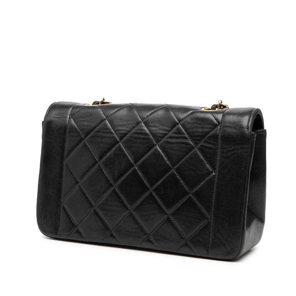 Chanel Small Lambskin Diana Flap - 2