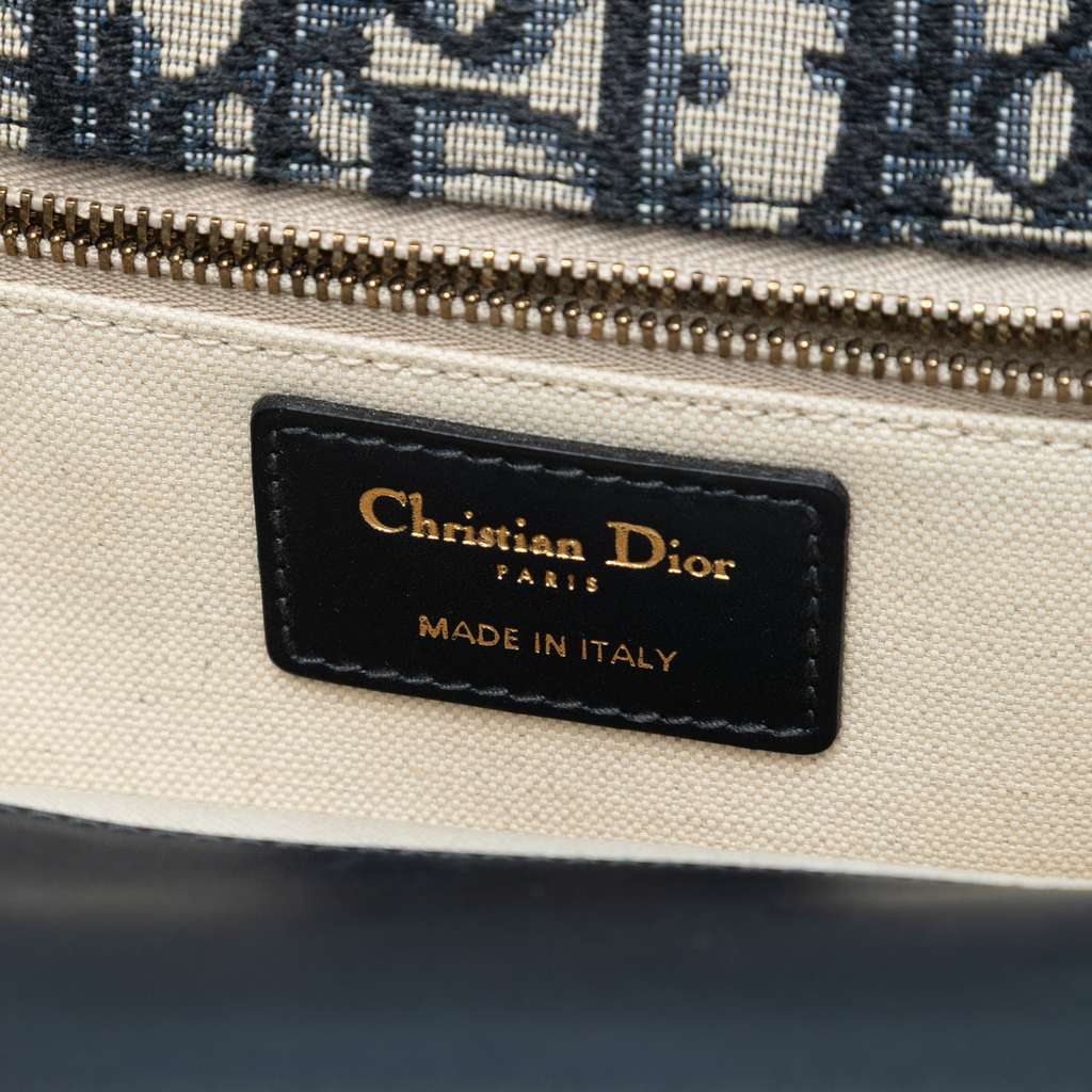 Dior Oblique Canvas CD Lock Chain Flap Crossbody - 5