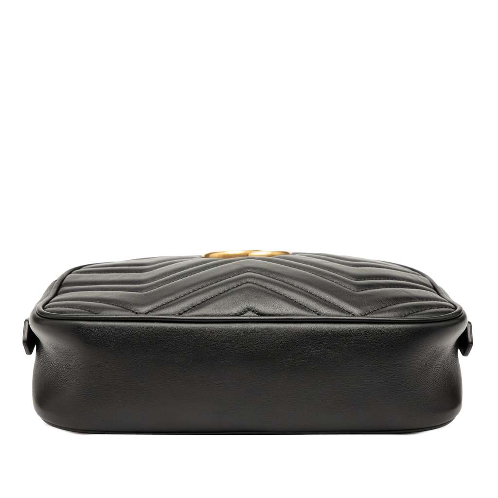 Gucci Small GG Marmont Matelasse Leather Crossbody - 3