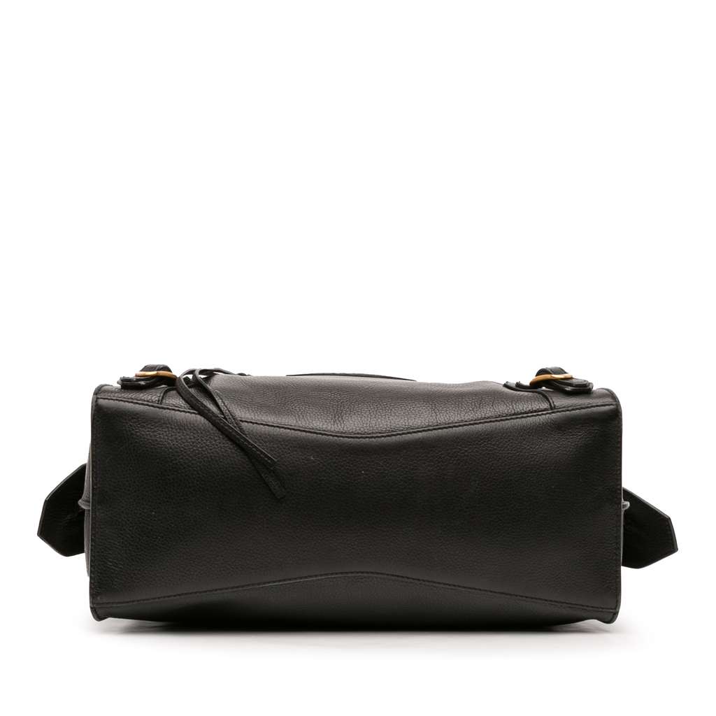 Balenciaga Small Grained Calfskin Motocross Neo Classic City Satchel - 3