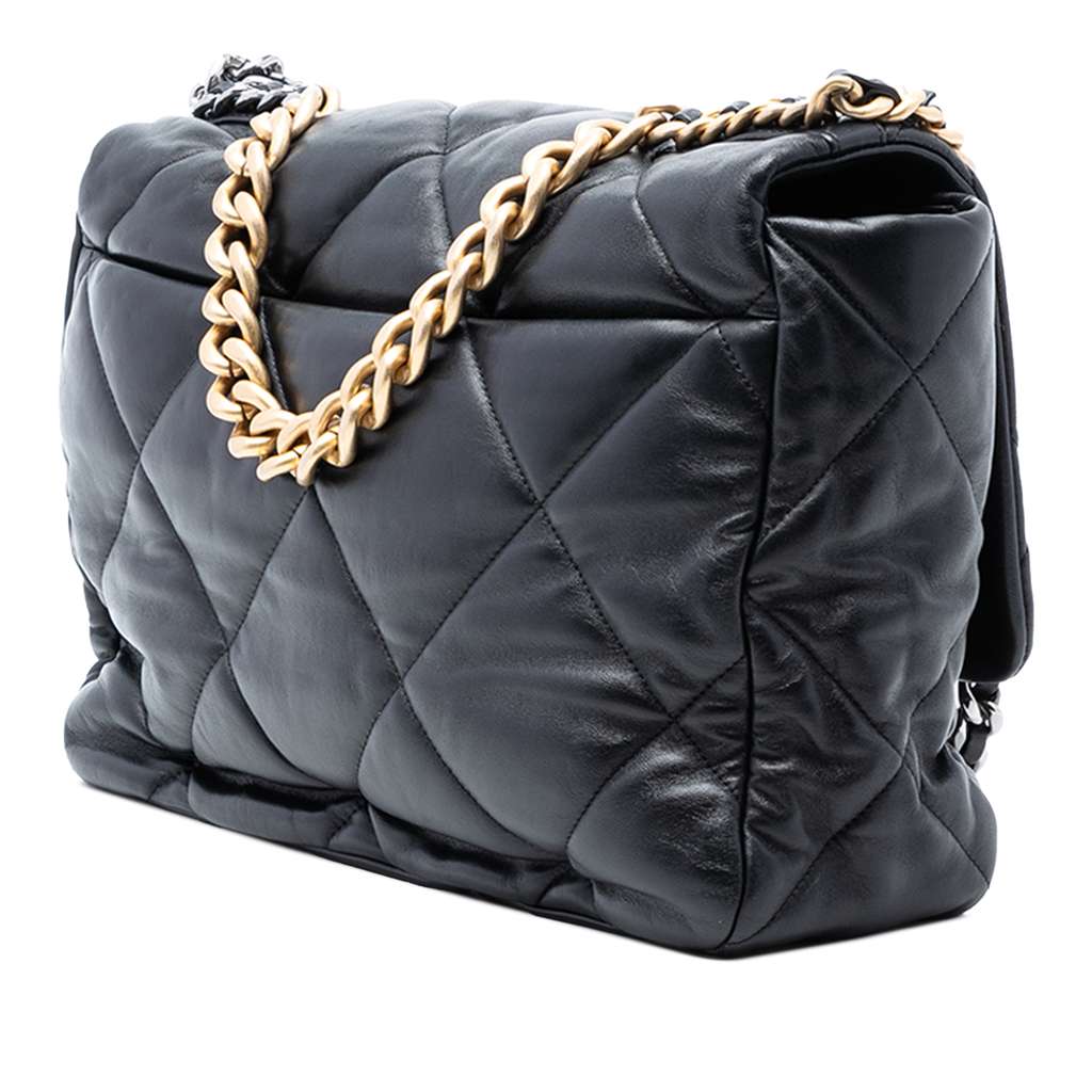 Chanel Maxi Lambskin 19 Flap - 2