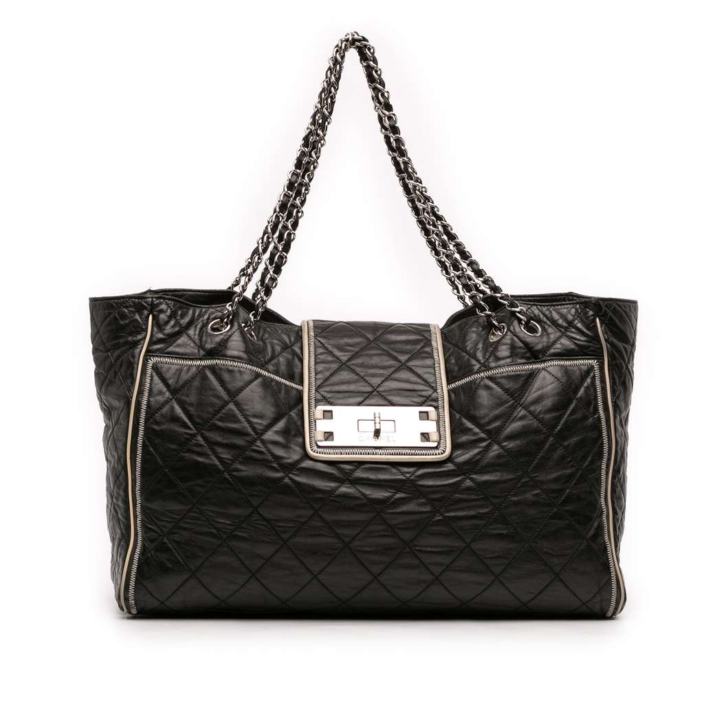 Chanel Large Reissue Quilted Lambskin East West Tote
