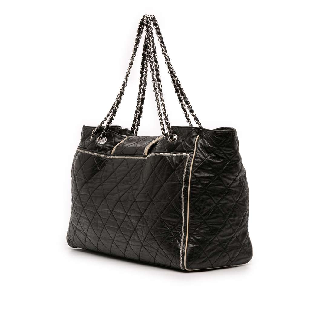 Chanel Large Reissue Quilted Lambskin East West Tote - 2