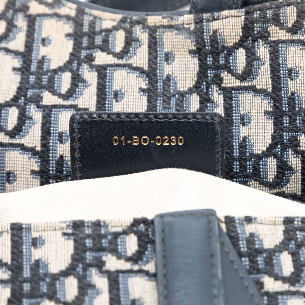 Dior Oblique Canvas Saddle Bag - 5