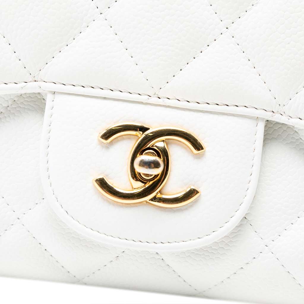 Chanel Jumbo Classic Caviar Single Flap - 5