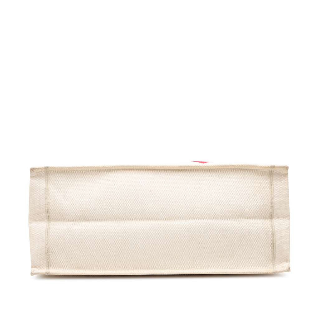 Dior DiorAmour Large Embroidered Canvas Je T aime Book Tote - 3