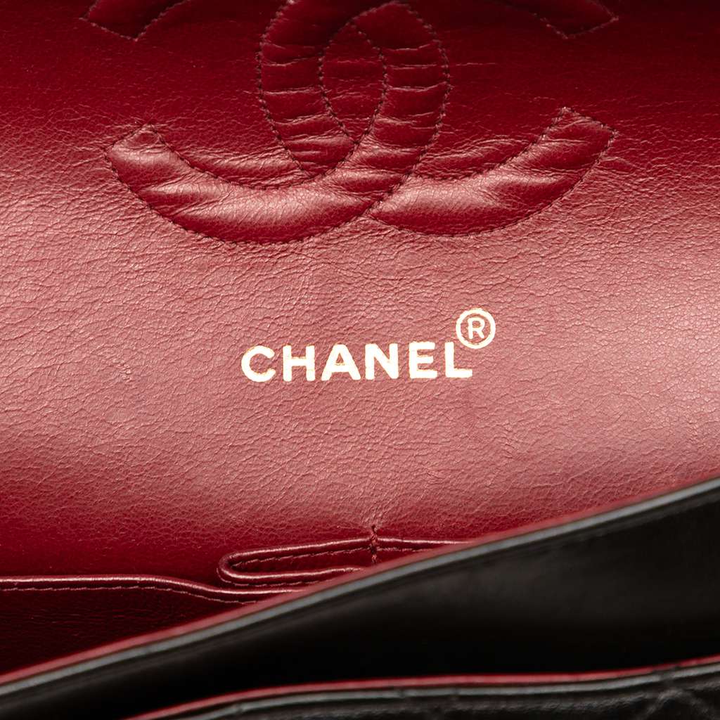 Chanel Medium Classic Lambskin Double Flap - 5