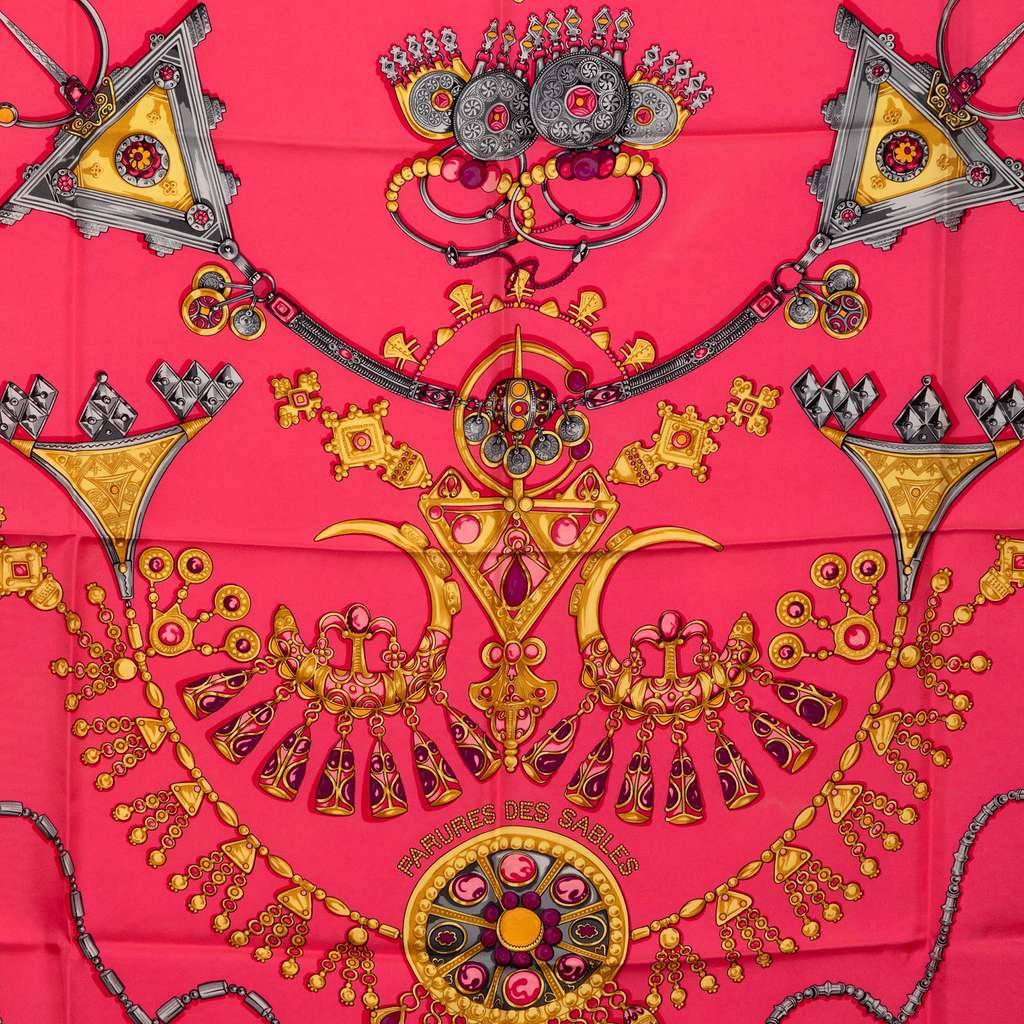 Hermès Parures des Sables Silk Scarf - 2