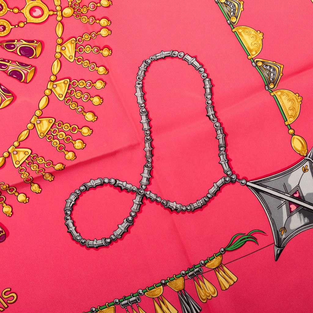 Hermès Parures des Sables Silk Scarf - 4