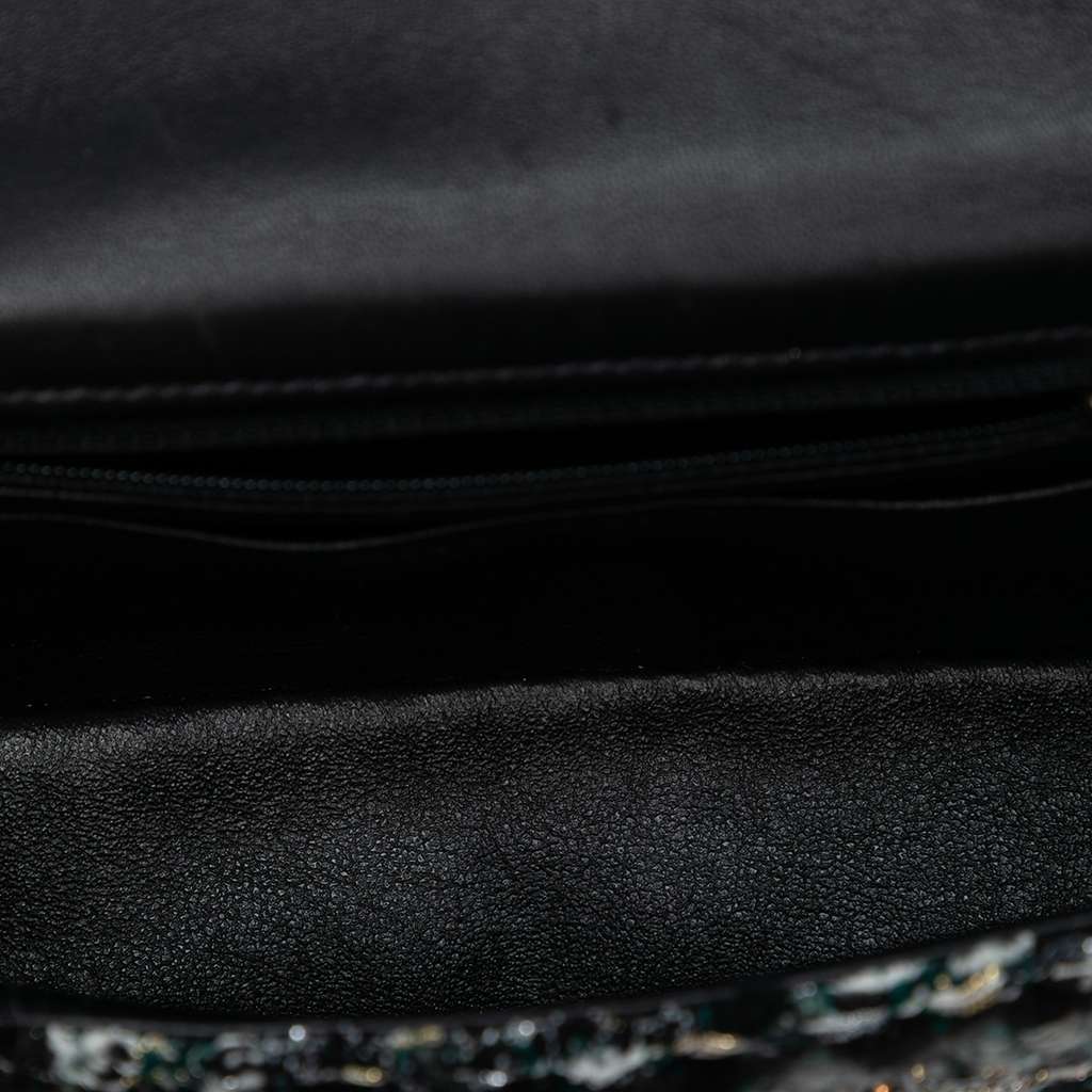 Chanel Mini Rectangular Classic Tweed Braided Single Flap - 4