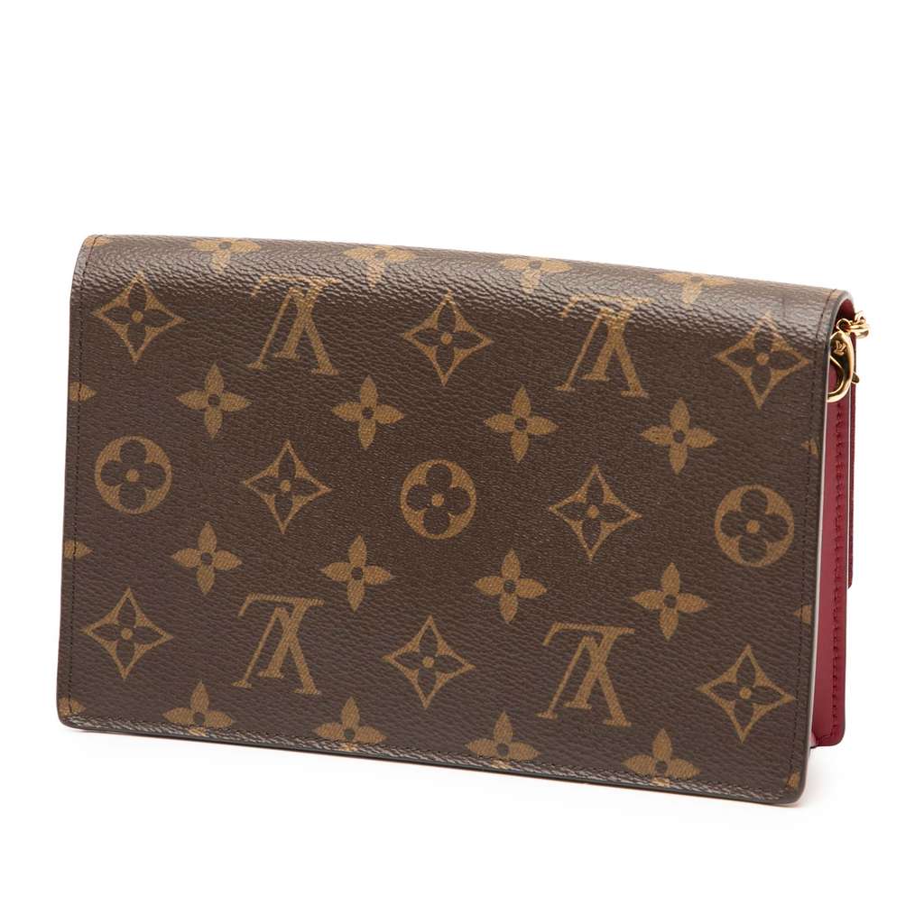 Louis Vuitton Monogram Flore Wallet On Chain - 2