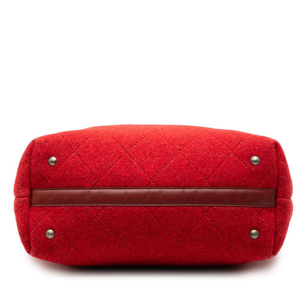 Chanel Medium CC Quilted Felt Pop Tote - 3