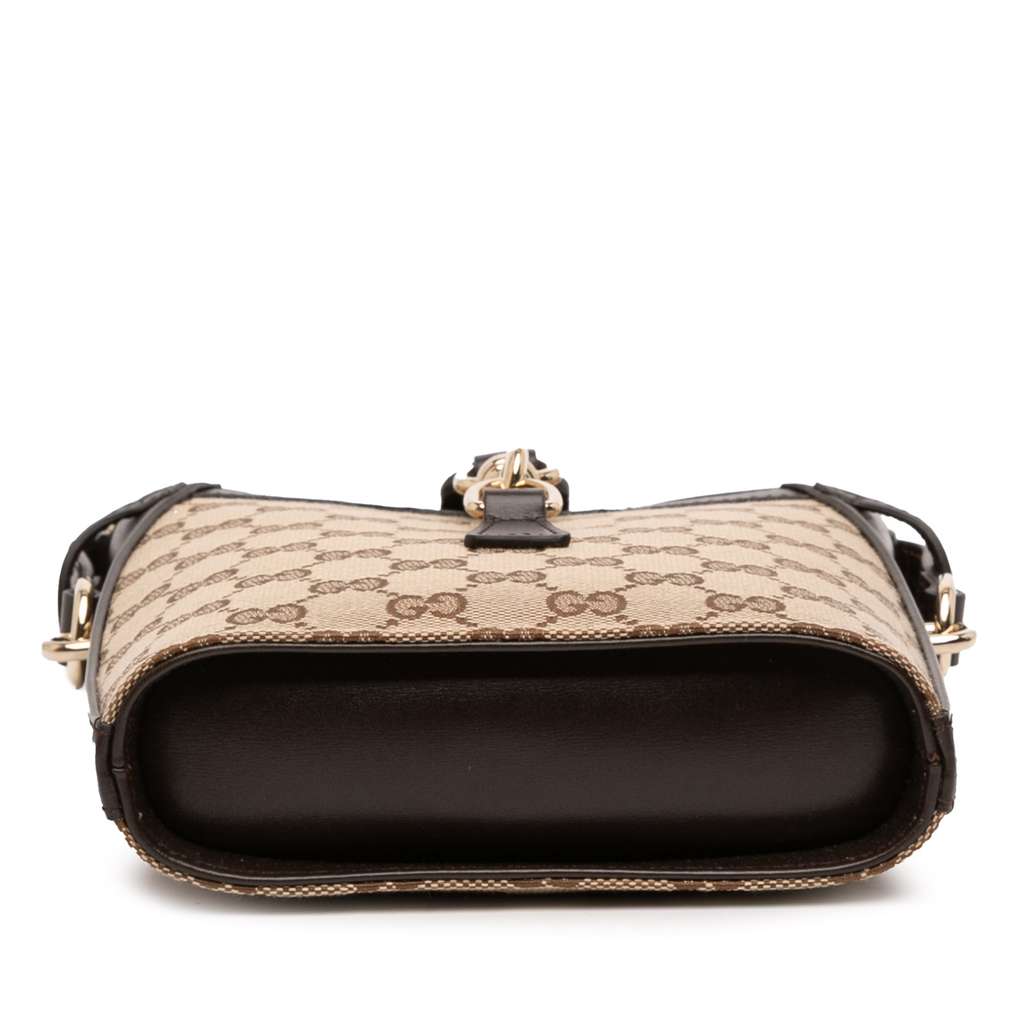 Gucci Mini GG Canvas Web Bucket Bag - 3