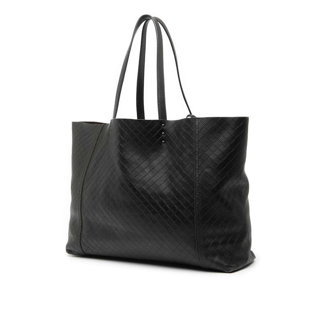 Bottega Veneta Leather Intrecciomirage Tote - 2