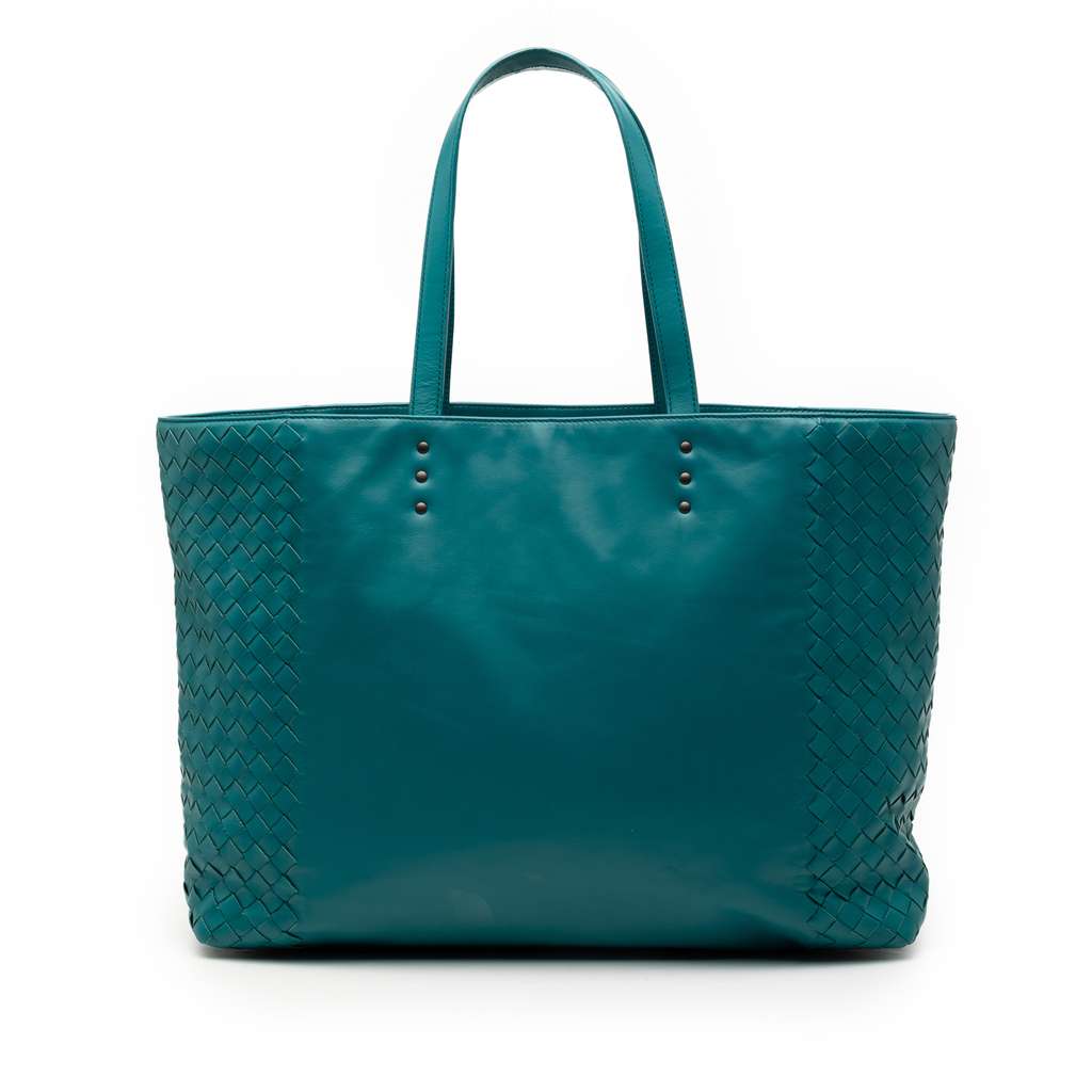 Bottega Veneta Intrecciato Trimmed Nappa Tote