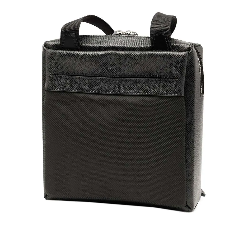 Louis Vuitton Taiga Sayan Black Canvas Good - Back View
