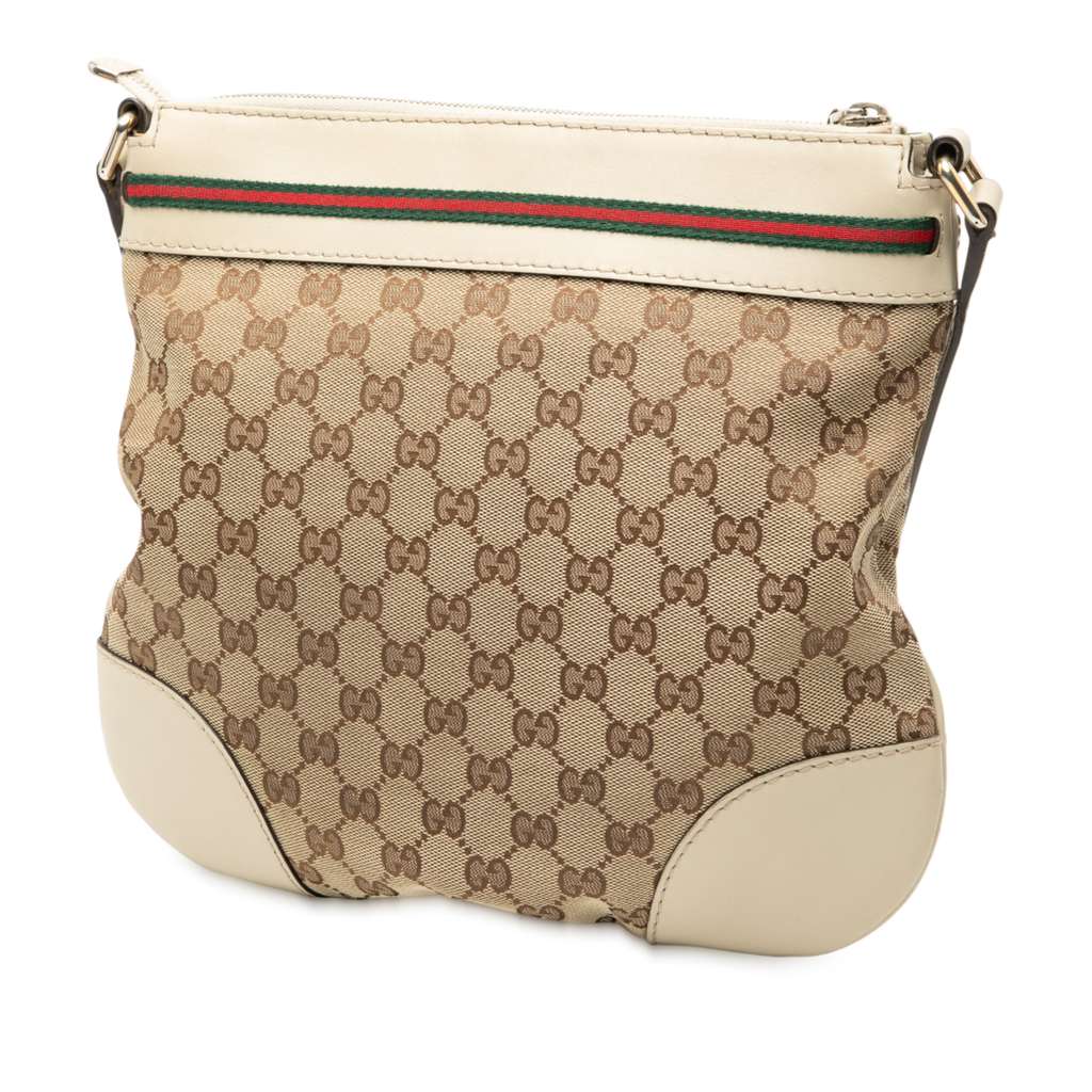 Gucci GG Canvas Web Mayfair Crossbody - 2