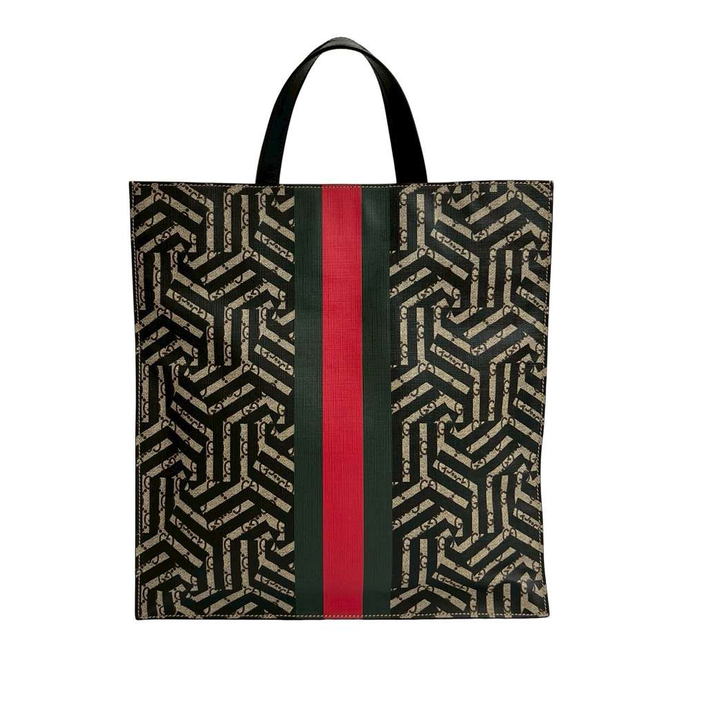Gucci GG Supreme Caleido Web Vertical Tote - 2