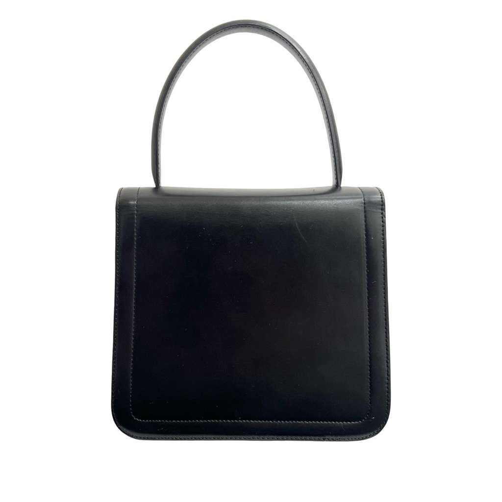 Celine Calfskin Triomphe Top Handle Bag - 2
