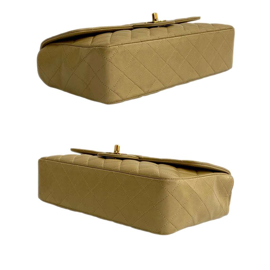 Chanel Lambskin Parent Child Kelly Set Top Handle Bag - 4