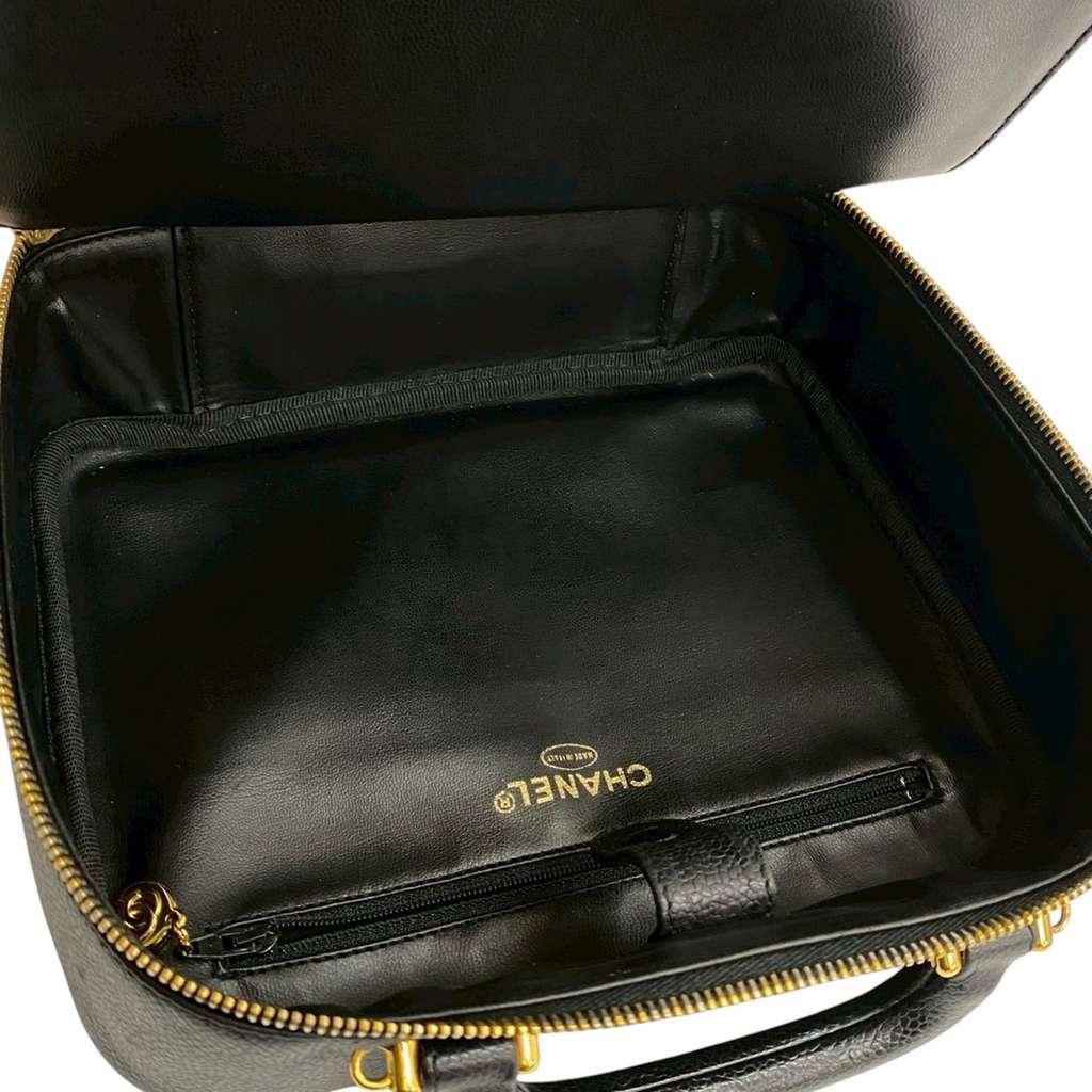 Chanel CC Caviar Vanity Case - 3