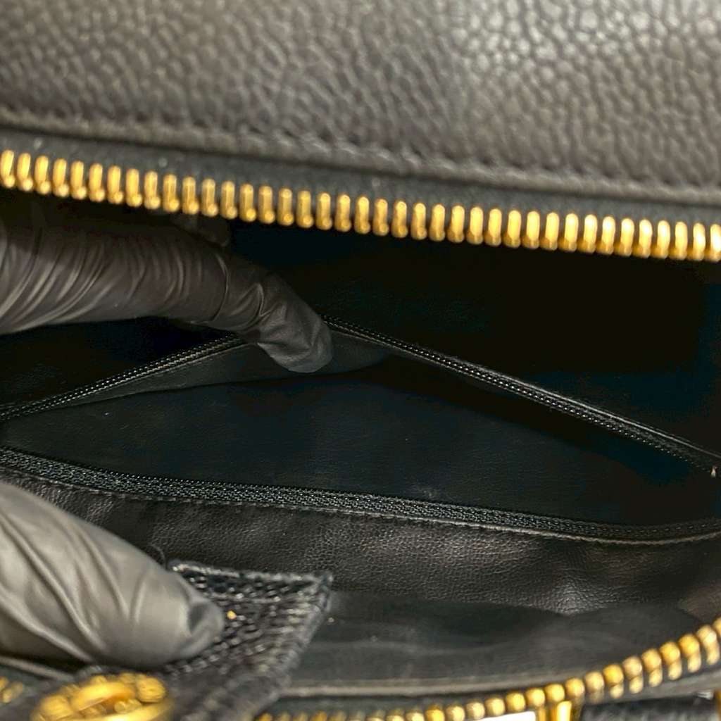 Chanel CC Caviar Vanity Case - 4