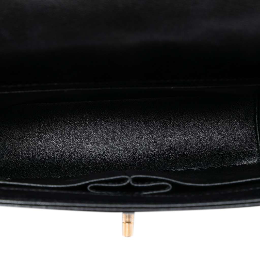 Chanel Medium Reversed Chevron Lambskin Flap - 4