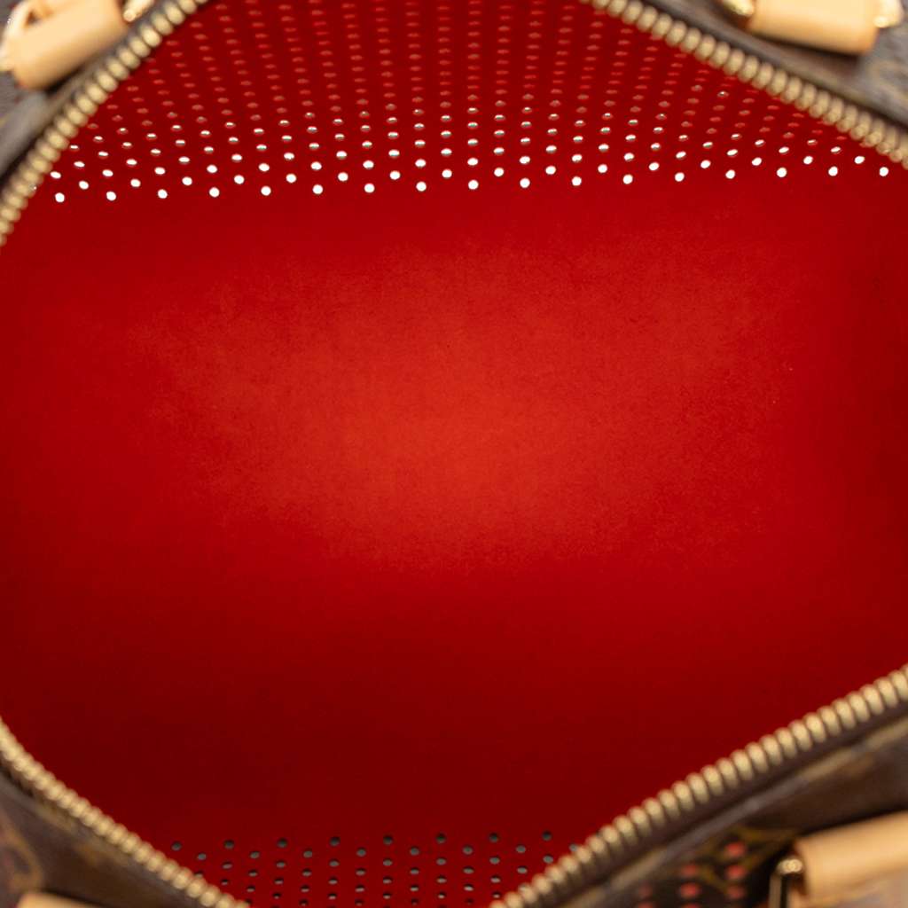 Louis Vuitton Monogram Perforated Speedy 30 - 4