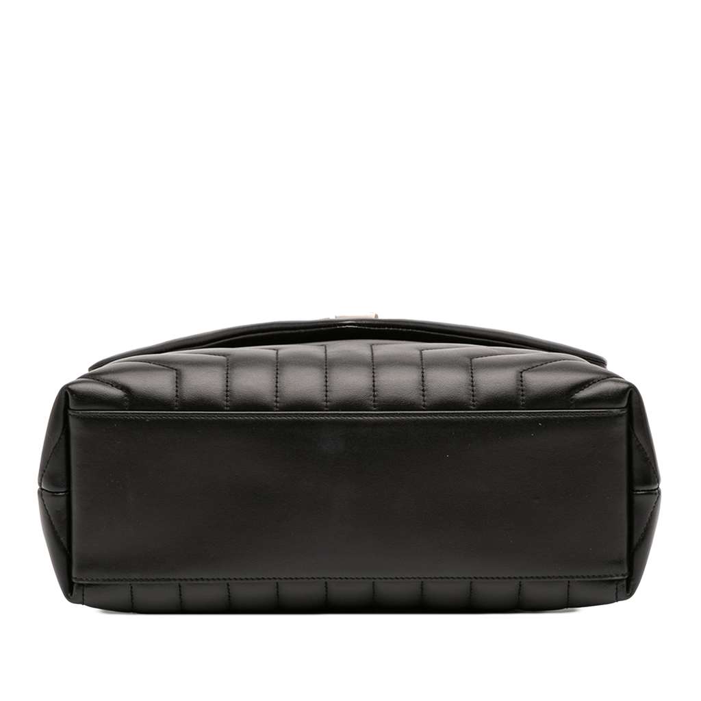 Saint Laurent Medium Matelasse Leather LouLou Shoulder Bag - 3