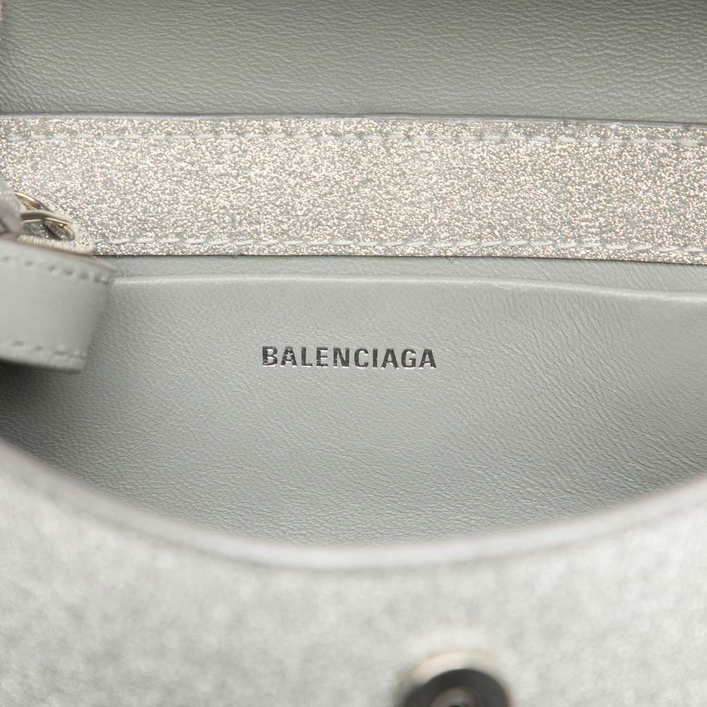 Balenciaga Small Glitter Fabric XX Flap - 5