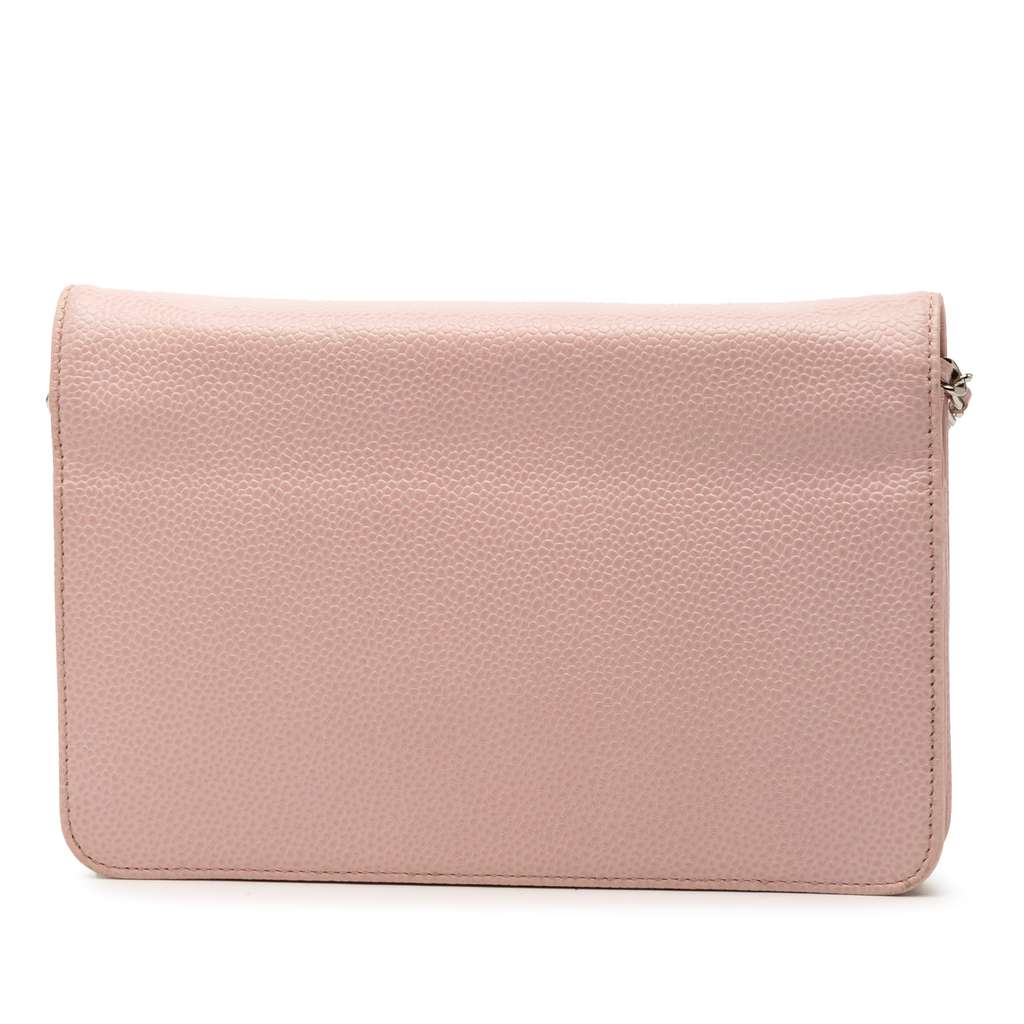 Chanel CC Caviar Wallet On Chain - 2