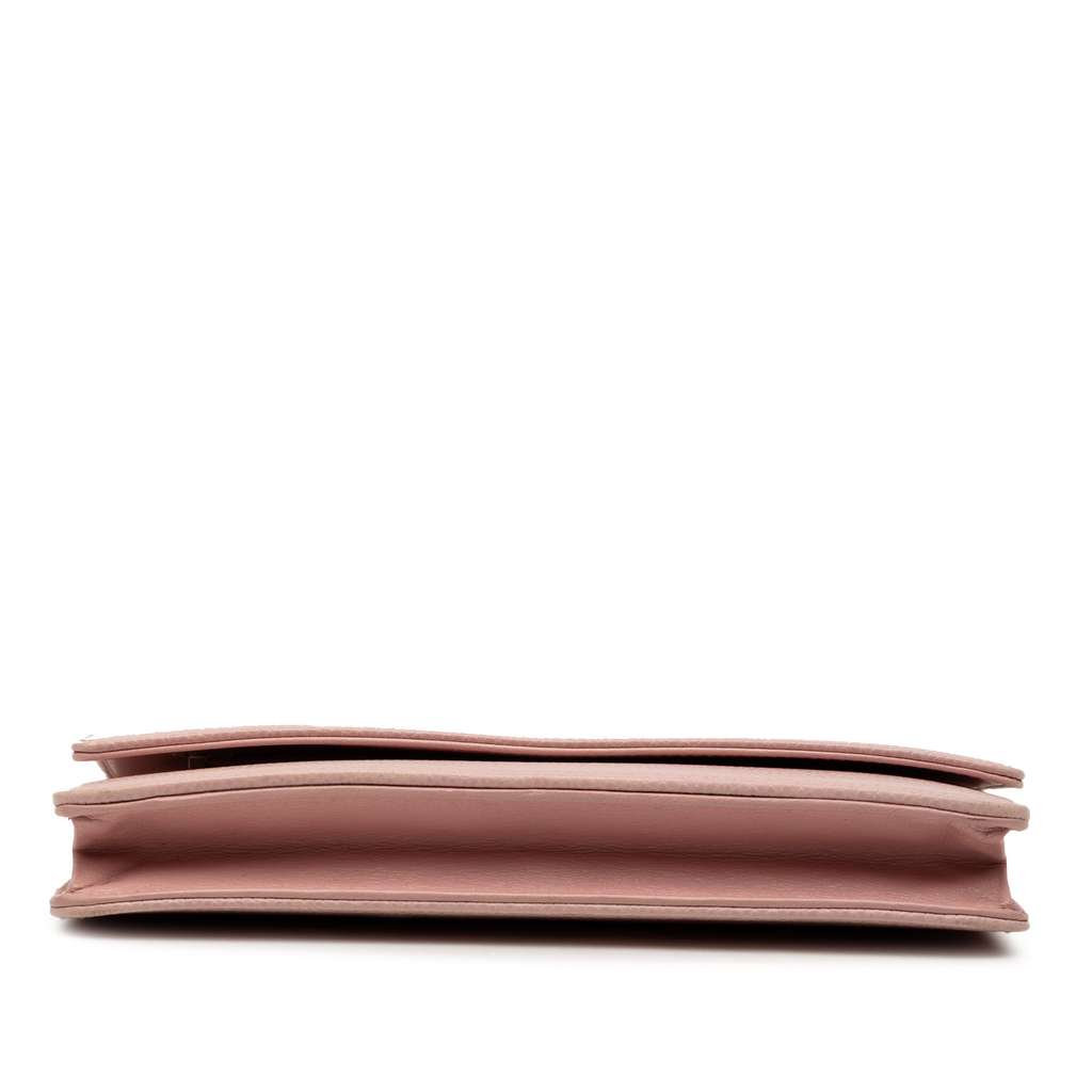 Chanel CC Caviar Wallet On Chain - 3