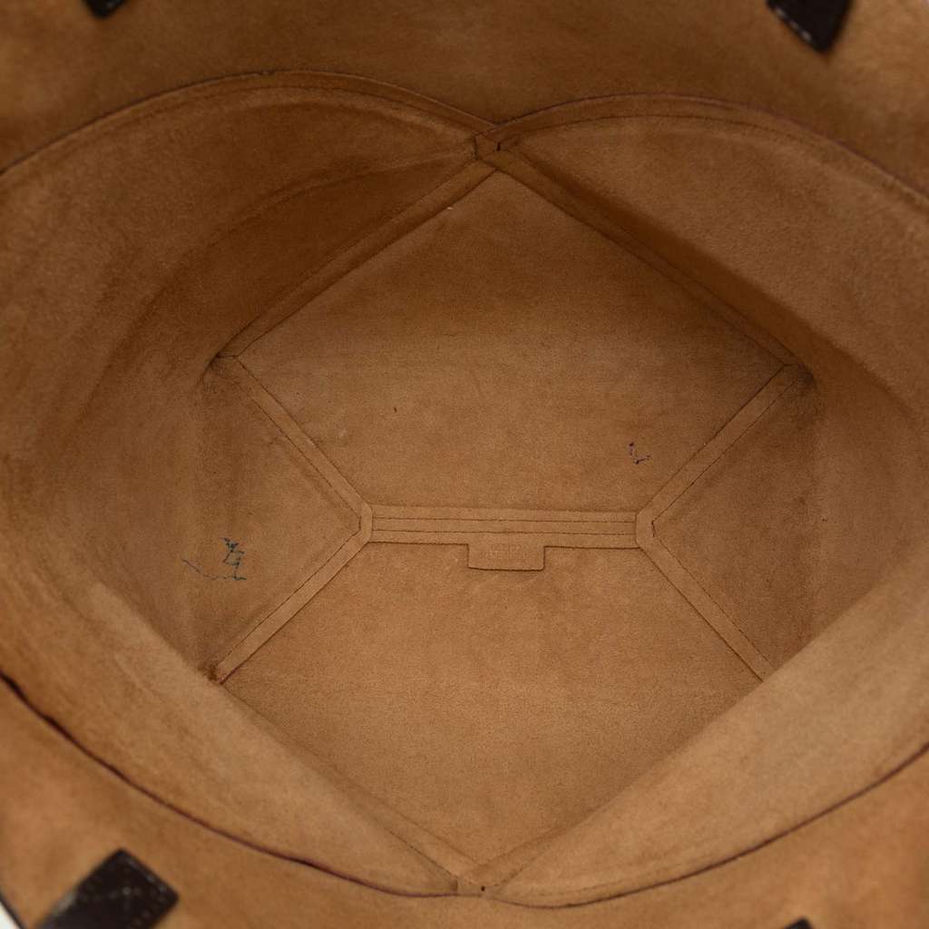 Loewe Medium Bicolor Shiny Calfskin Puzzle Fold Tote - 4