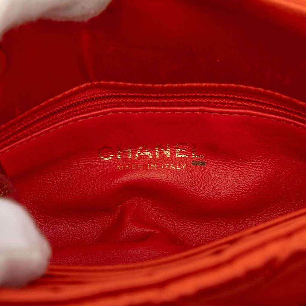 Chanel Small Satin Just Mademoiselle Bowling Bag - 5