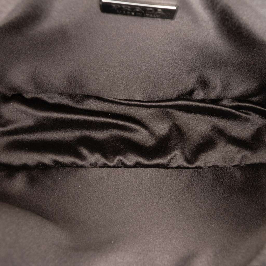Prada Mini Satin Crystal Re Edition 2000 Shoulder Bag - 4