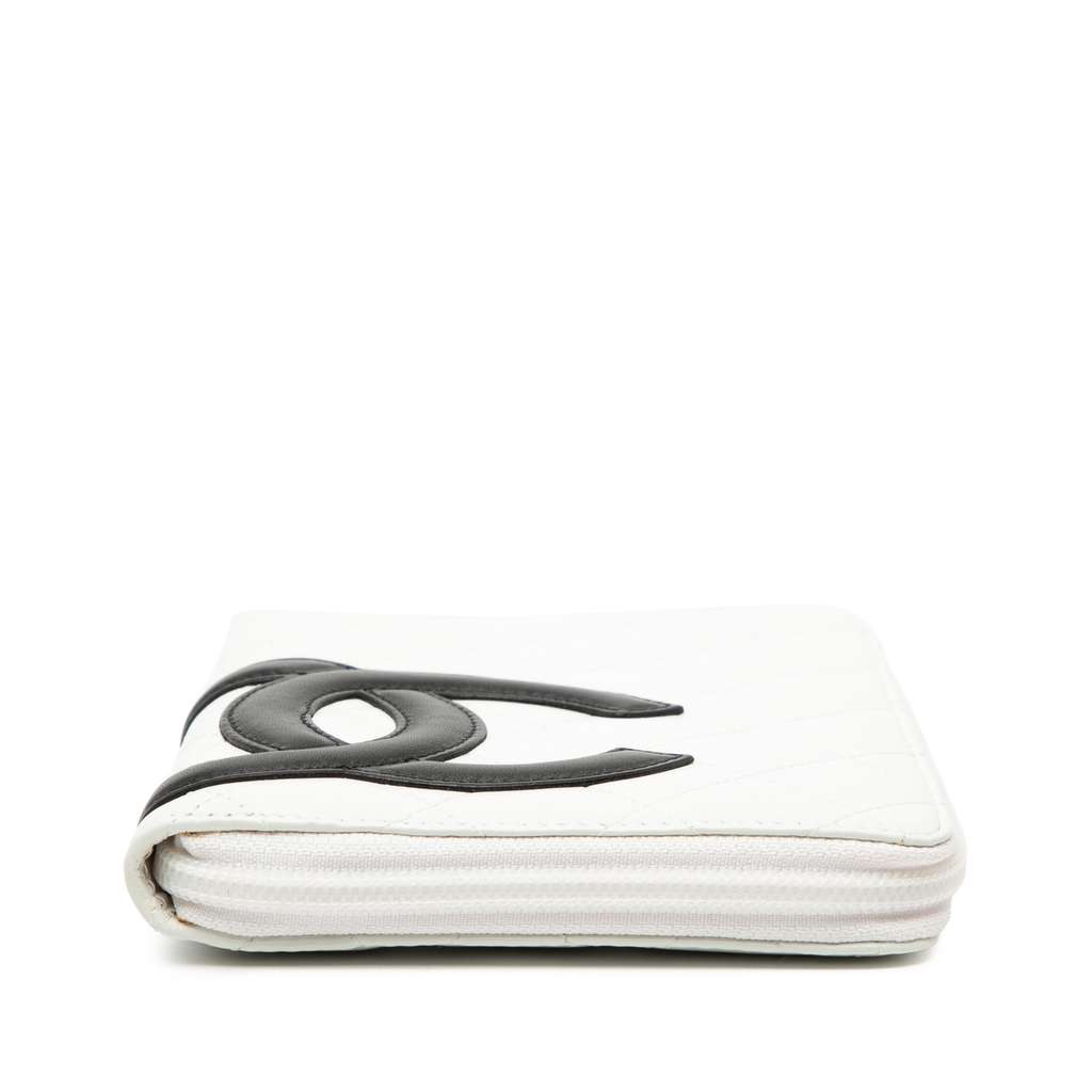 Chanel CC Quilted Lambskin Cambon Ligne Zippy Organizer Wallet - 3