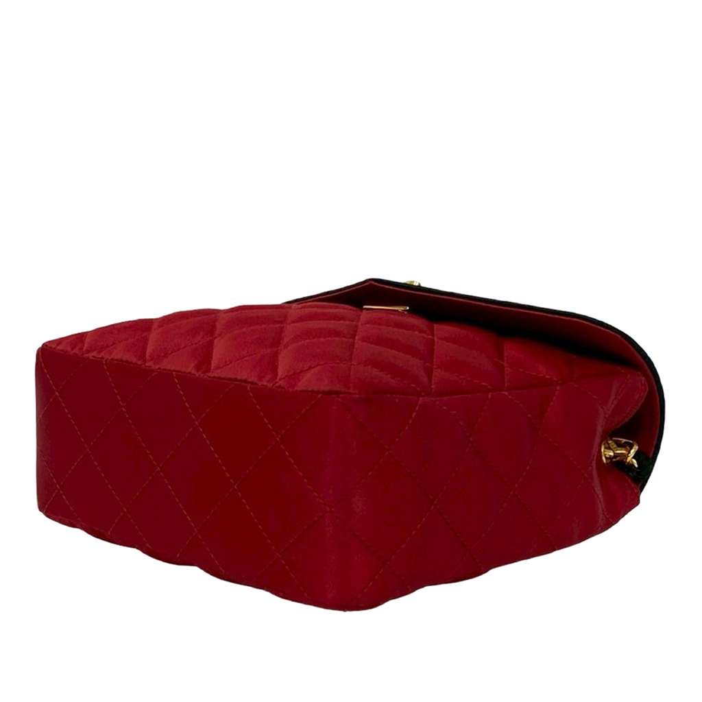 Chanel CC Bicolor Quilted Satin Crossbody - 4