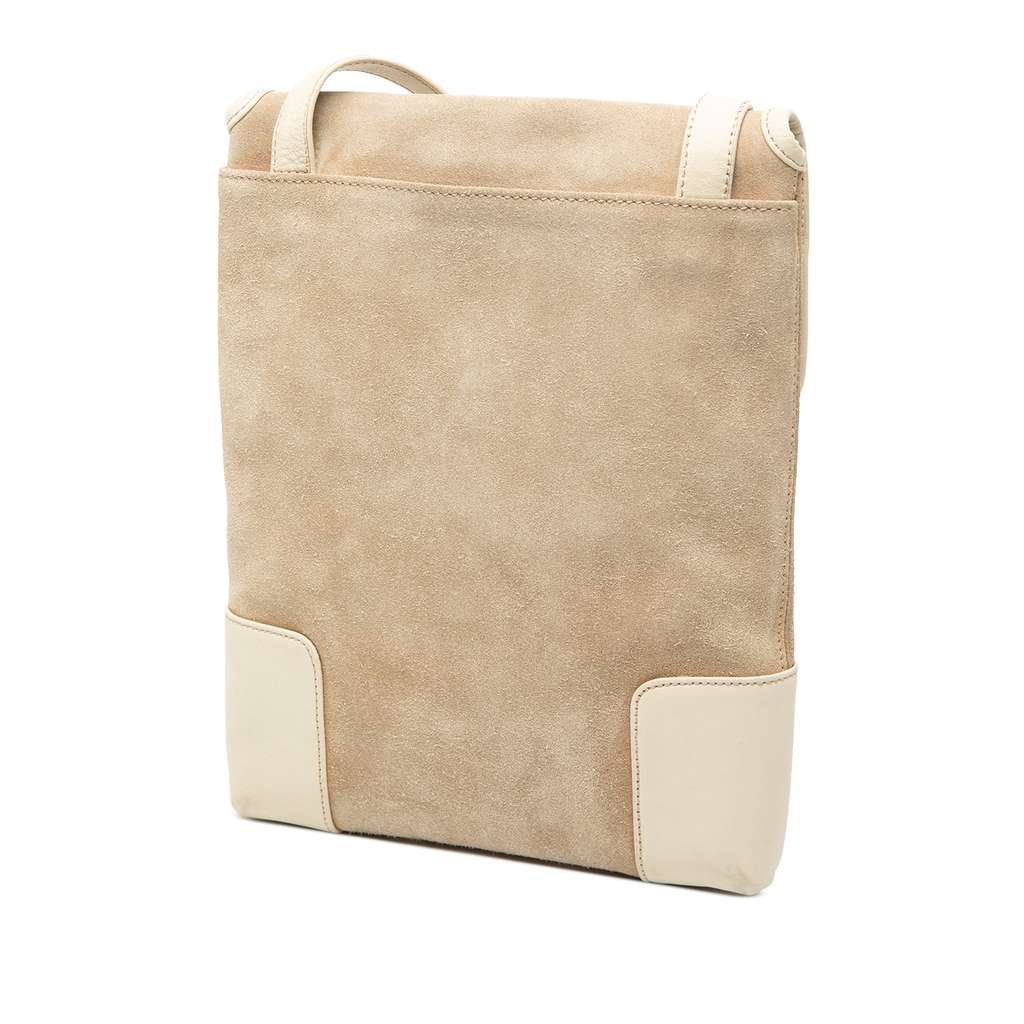 Loewe Suede Anagram Crossbody - 2