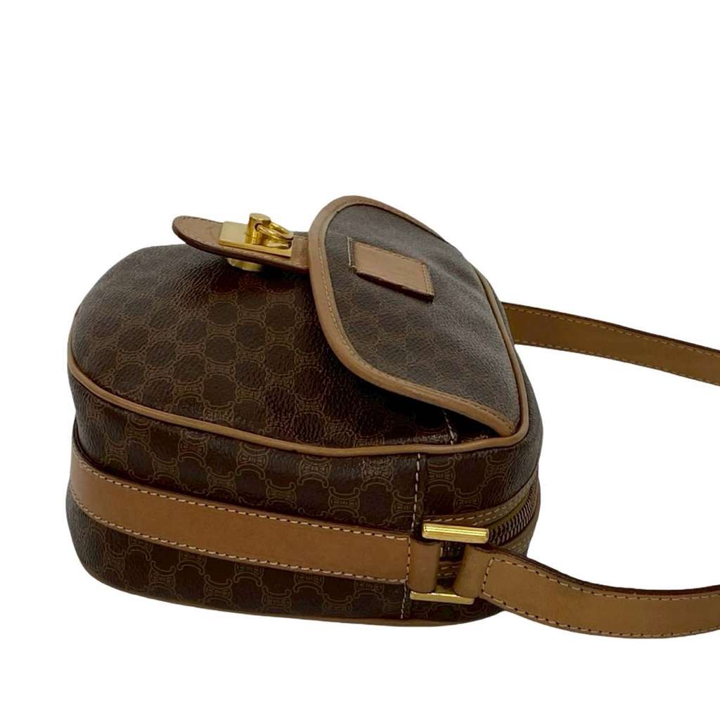 Celine Macadam Coated Canvas Crossbody - 3