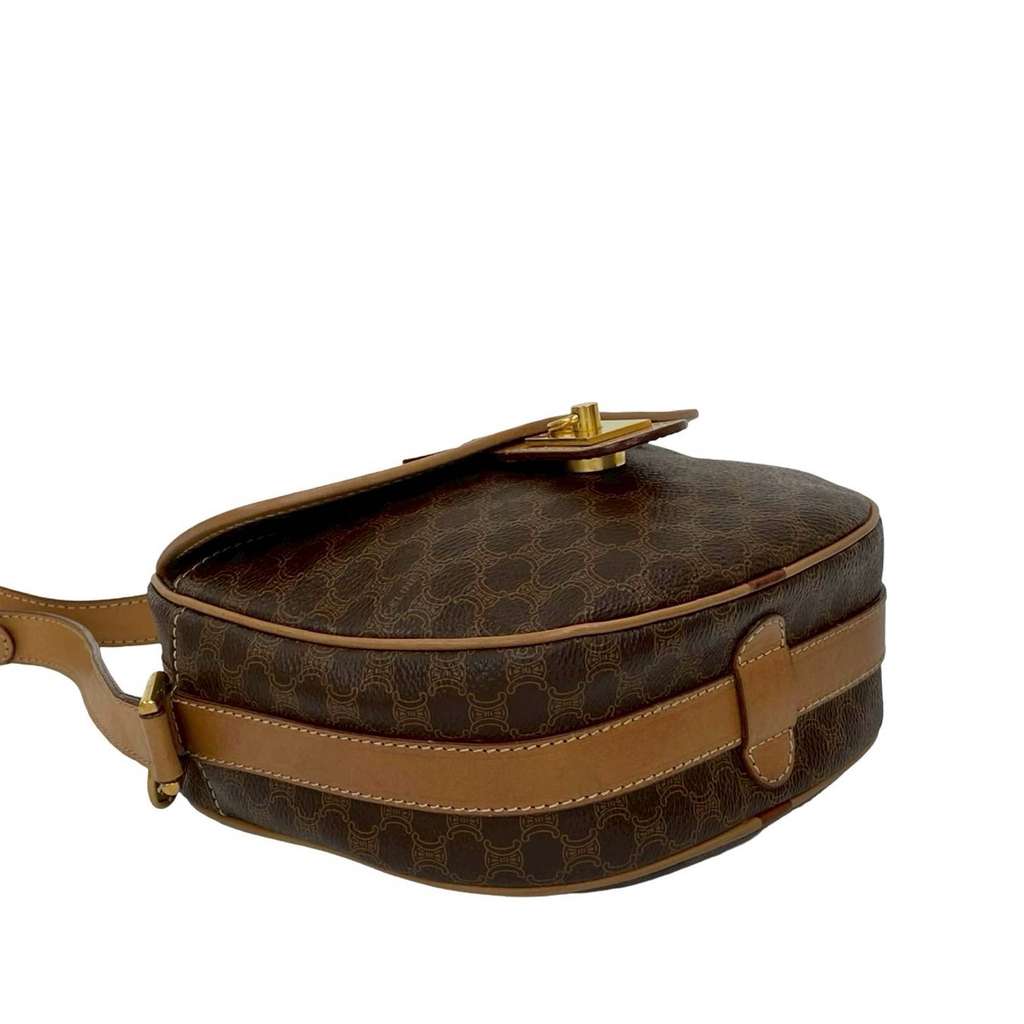 Celine Macadam Coated Canvas Crossbody - 4