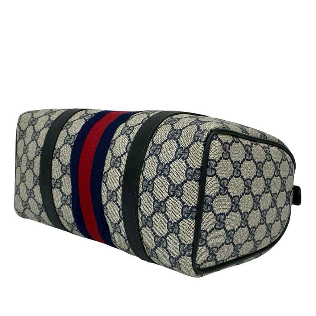 Gucci Medium GG Supreme Ophidia Boston Bag - 4