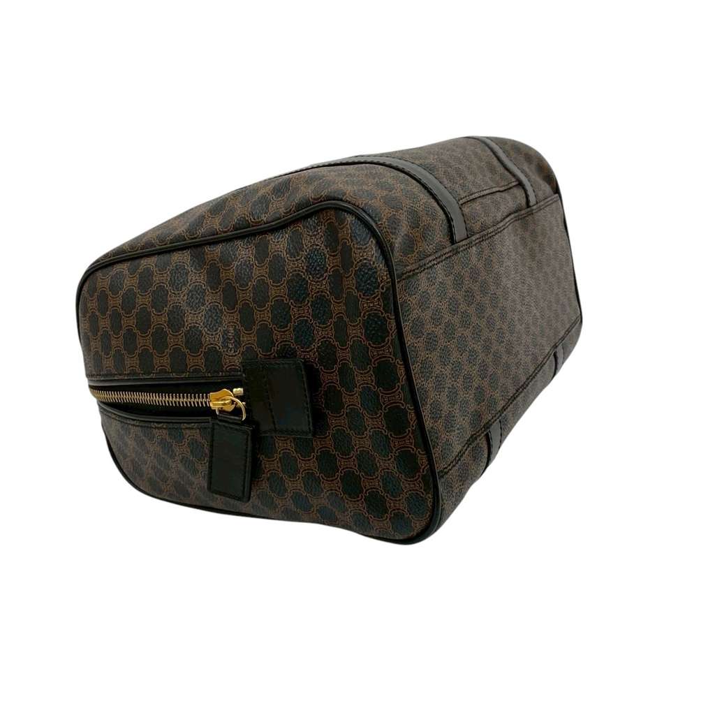 Celine Macadam Coated Canvas Boston Bag - 5