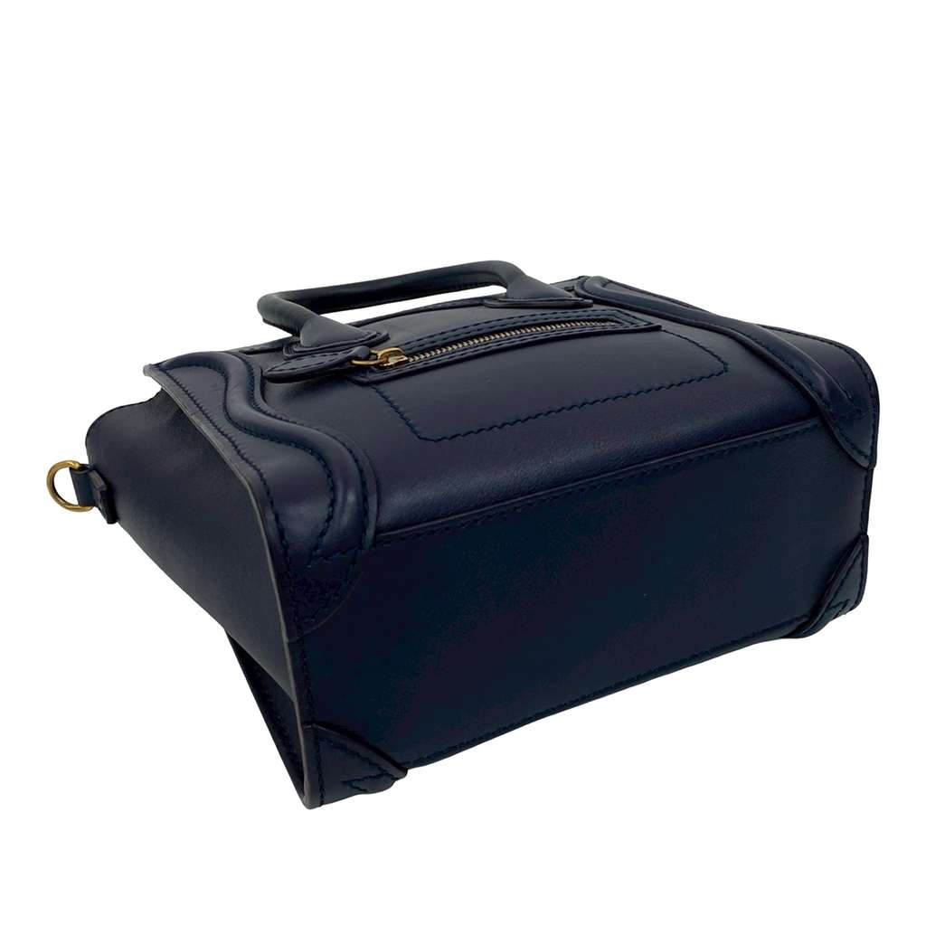 Celine Nano Leather Luggage Tote - 3